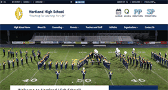 Desktop Screenshot of hartlandhighschool.us
