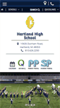 Mobile Screenshot of hartlandhighschool.us